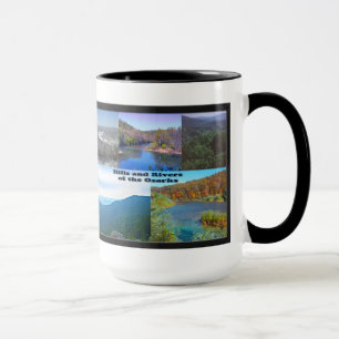 Caneca Colinas e rios das Ozarks