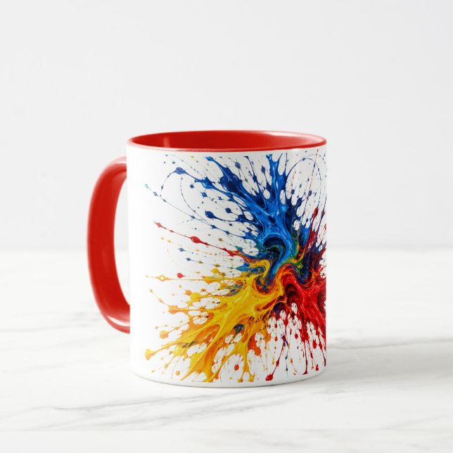 Caneca Colisão Primária (Frente Esquerda)
