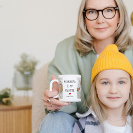 Caneca Collage Photo | Minha mãe é meu presente de Namora