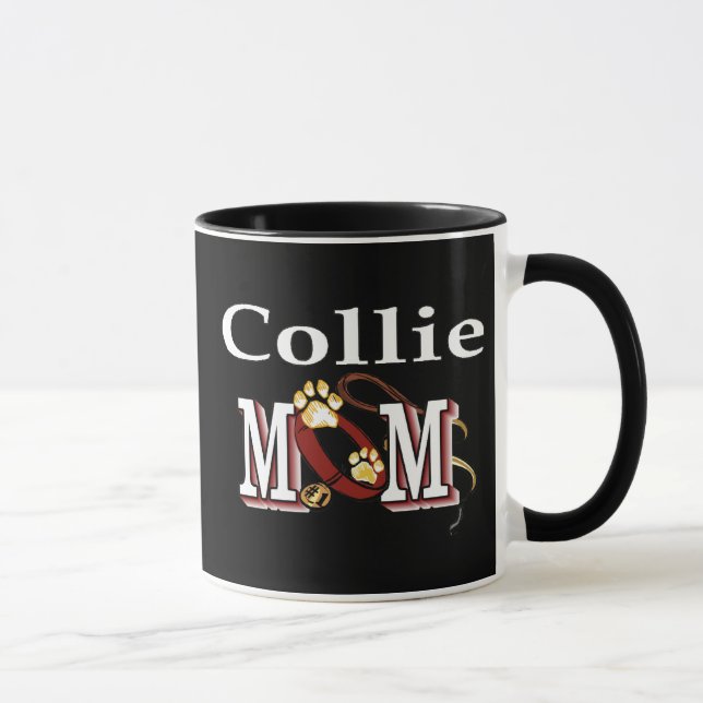Caneca Collie Mamãe Mug (Direita)