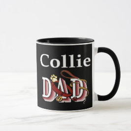 Caneca Collie Pai Mug