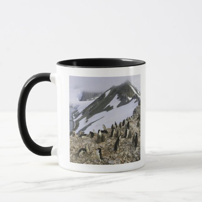 Caneca Colônia de pinguins de Chinstrap (Esquerda)
