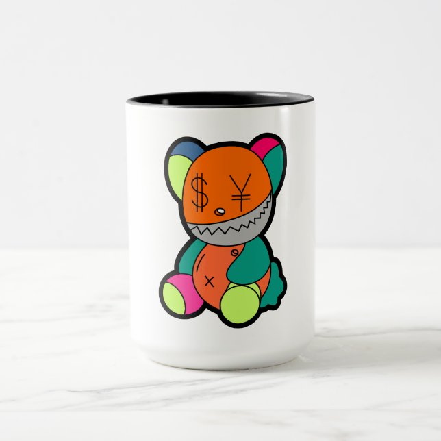 Caneca Colorful bear (Centro)