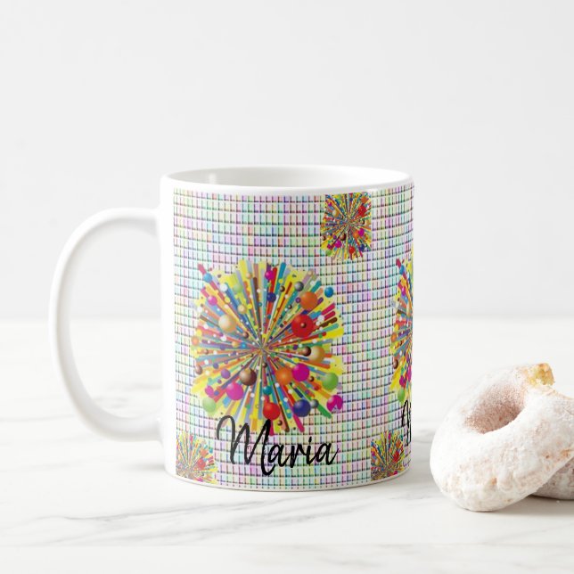 Caneca Colorida (Com Donut)