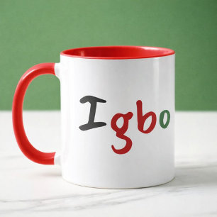 Caneca Colorida Igbo Pan African