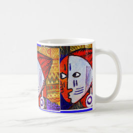 Caneca colorida por Mojisola um Gbadamosi Okubule