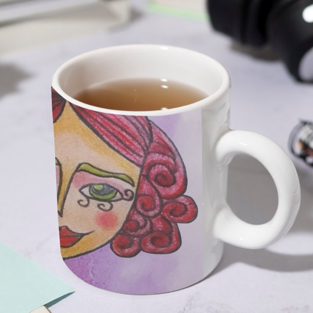 Caneca (Colorida Whimsical 03) (Criador carregado)