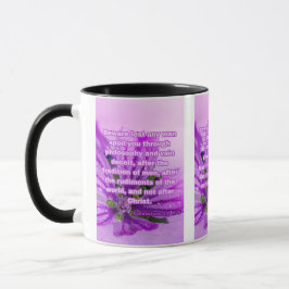 Caneca Colossianos 2:8 KJV Bíblia Verso Pic Dois Tons