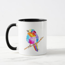 Caneca Colourful Little Bird
