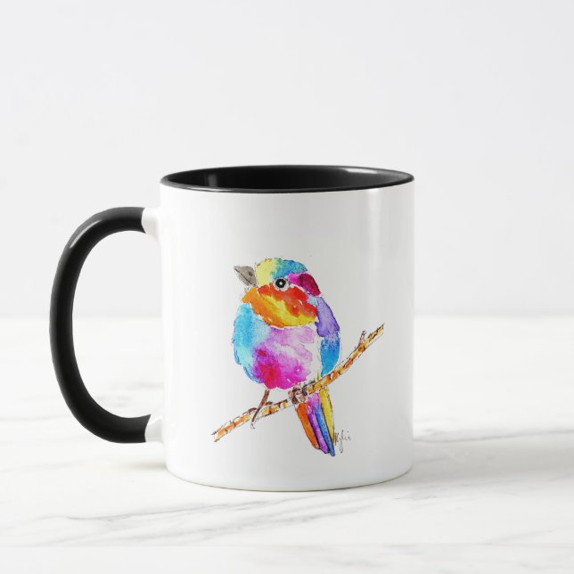 Caneca Colourful Little Bird (Esquerda)