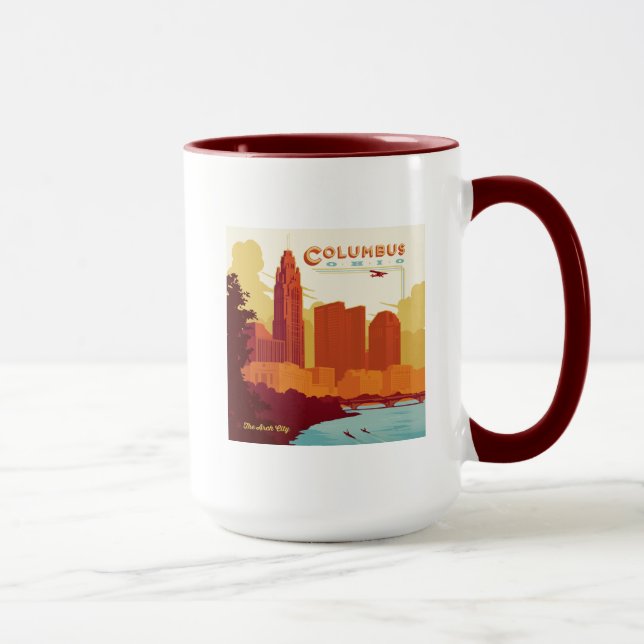 Caneca Columbus Ohio | Arch City (Direita)