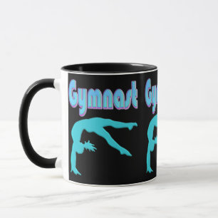 Caneca Coluna do Gymnast Back Handspring Passo Para Fora 
