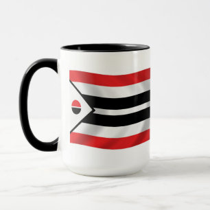 Caneca com a Bandeira da Tribo Arapaho