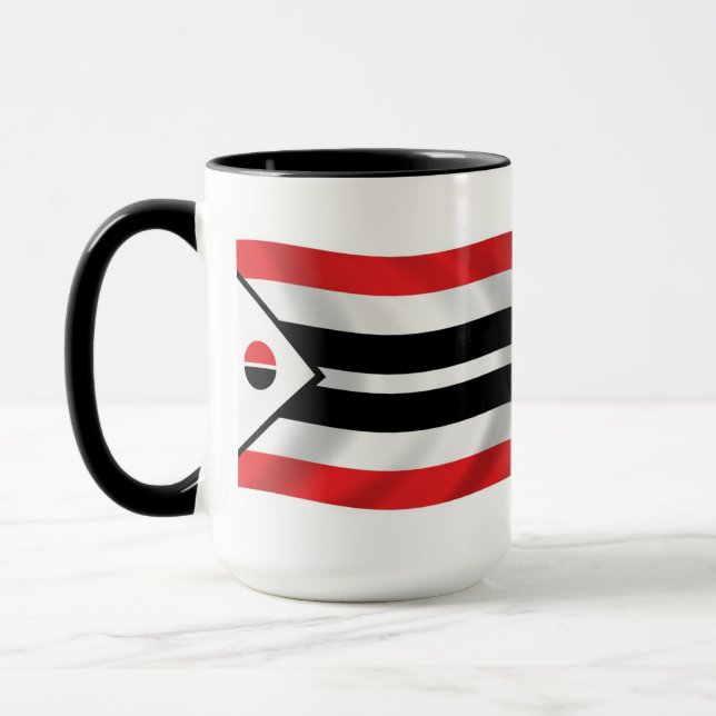 Caneca com a Bandeira da Tribo Arapaho (Esquerda)