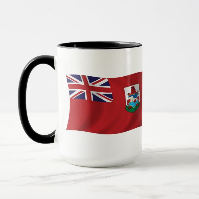 Caneca com a Bandeira das Bermudas (Esquerda)