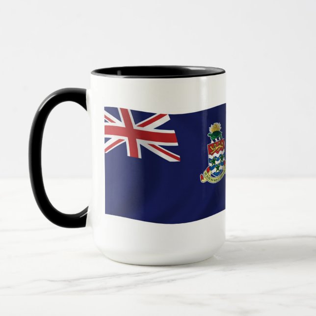 Caneca com a Bandeira das Ilhas Cayman (Esquerda)