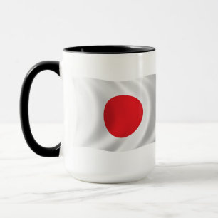 Caneca com a Bandeira do Japão