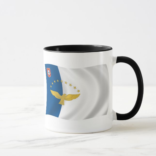Caneca com a Bandeira dos Açores (Direita)