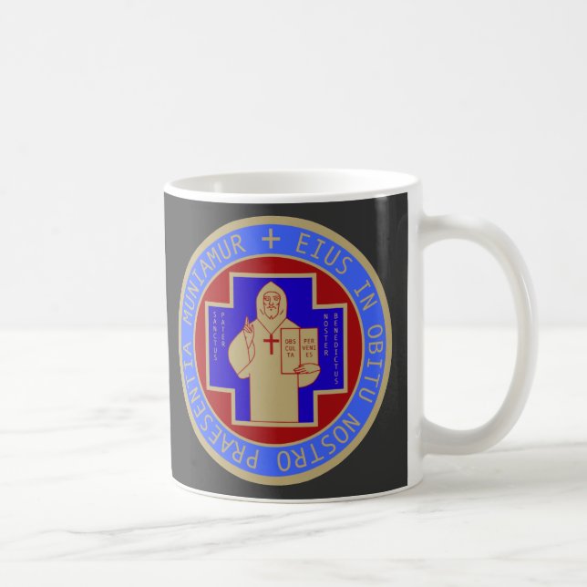 Caneca com ambas as caras da medalha do St. (Direita)