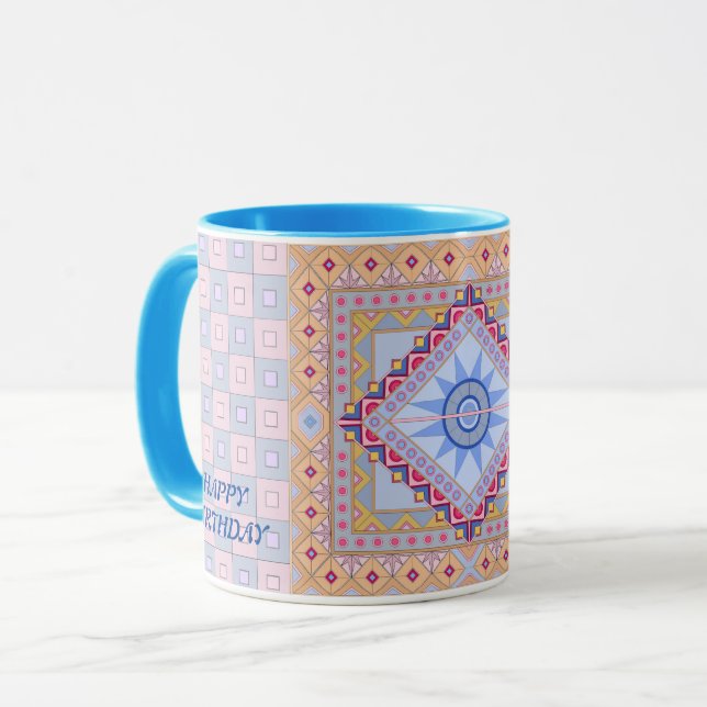 CANECA COM ARTE LEGAL PARA PRESENTE DE ANIVERSÁRIO (Frente Esquerda)