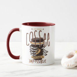 Caneca Com Café Suficiente Tudo é Possível