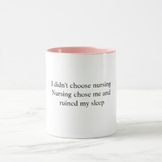 Caneca com citação engraçada de enfermeira