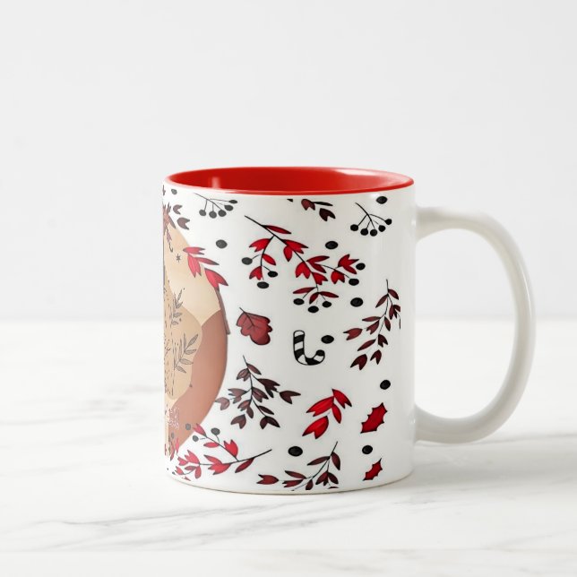 Caneca com cor dentro/Natal (Direita)