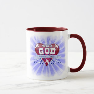 Caneca Com Deus Tudo é Possível