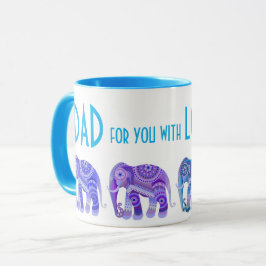 CANECA COM ELEFANTES VERDES LEGAIS