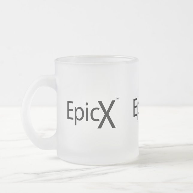 Caneca com EpicX (logotipo de 3 textos - (Esquerda)