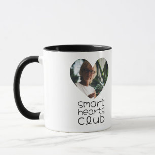 Caneca com Foto em Moldura de Coração Presente de 