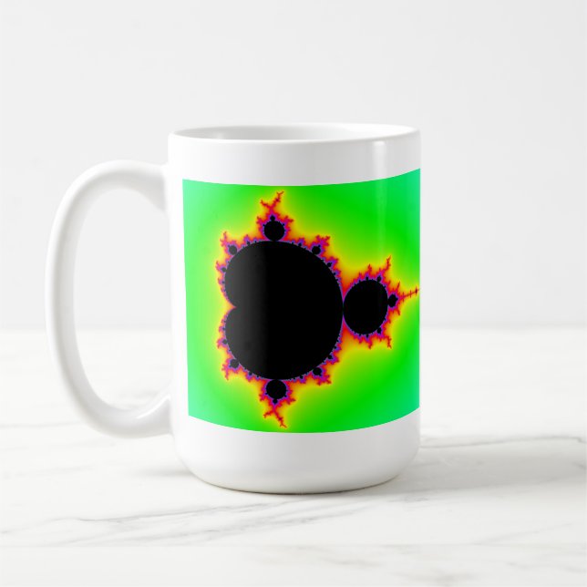 Caneca com Fractal de Mandelbrot (Esquerda)