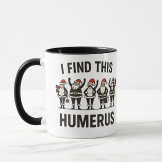 Caneca com frase engraçada do Papai Noel