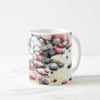 Caneca com imagem das pedras do Lago Superior