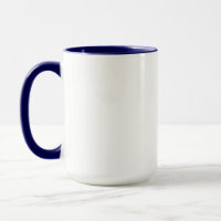 Caneca com letra C monograma