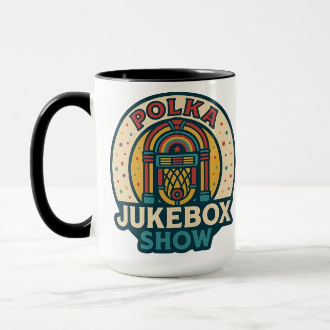 Caneca com Logo da Polka Jukebox (Esquerda)