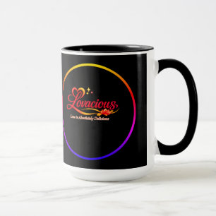 Caneca com Logo Lovacious - O Amor é Absolutamente