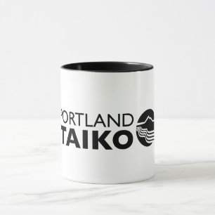 Caneca com Logotipo de Portland Taiko