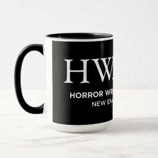 caneca com logotipo HWA-NE, preta 6/25