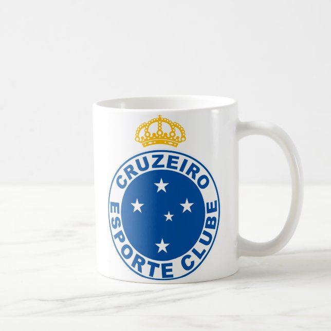 Caneca com o escudo do Cruzeiro (Direita)
