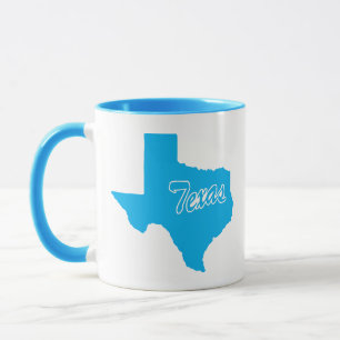 Caneca Com O Formato Do Estado Do Texas