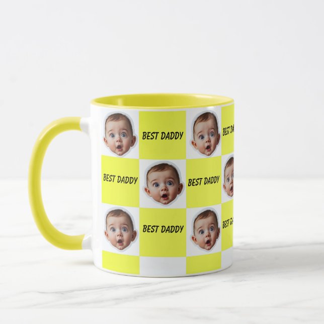 Caneca com Rosto de Bebê Personalizada – Personali (Esquerda)