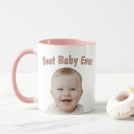 Caneca com Rosto de Bebê Personalizado – Foto Pers