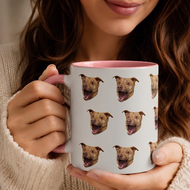 Caneca com Rosto de Cachorro Personalizado | Canec (Criador carregado)