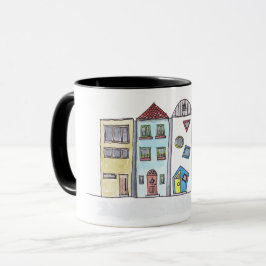 Caneca com townhouses