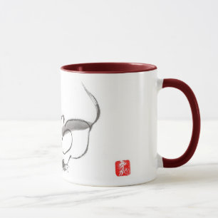 Caneca com um rato