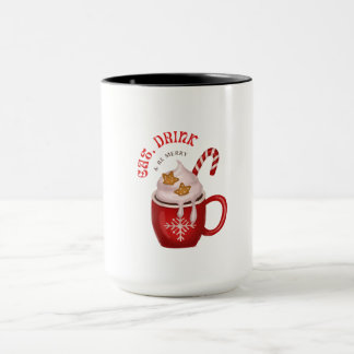 Caneca Coma, beba e seja Feliz!