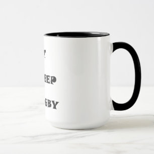 Caneca Coma o rugby do sono