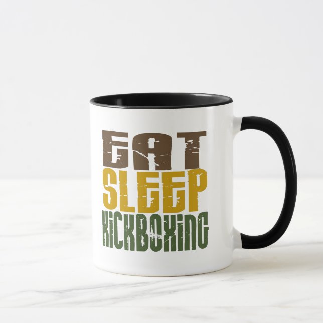 Caneca Coma o sono Kickboxing 1 (Direita)