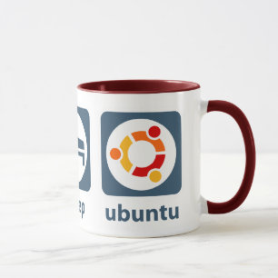 Caneca Coma o sono Ubuntu